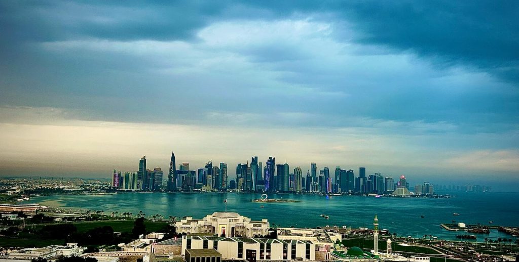Doha Qatar Skyline
